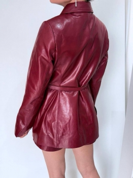 Кожаный жакет Gucci Артикул BMS-142533. Вид 5