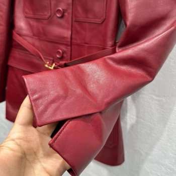 Кожаный жакет Gucci Артикул BMS-142533. Вид 6