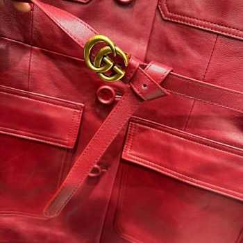 Кожаный жакет Gucci Артикул BMS-142533. Вид 7