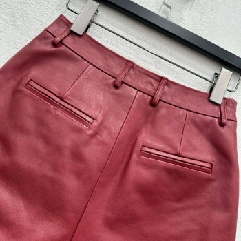 Кожаные шорты  Gucci Артикул BMS-142536. Вид 3