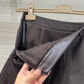 Кожаные шорты  Gucci Артикул BMS-142535. Вид 2