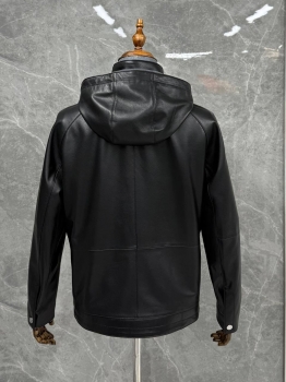 Куртка кожаная Hermes Артикул BMS-142566. Вид 6