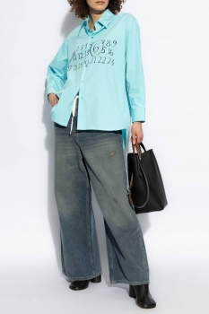 Джинсы Maison Margiela Артикул BMS-142642. Вид 1