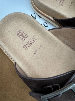 Шлепанцы Brunello Cucinelli Артикул BMS-142675. Вид 2