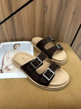 Шлепанцы Brunello Cucinelli Артикул BMS-142675. Вид 4