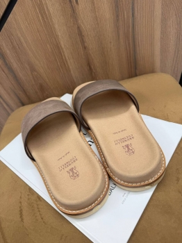 Шлепанцы Brunello Cucinelli Артикул BMS-142674. Вид 2