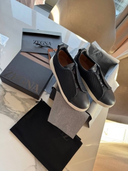 Кеды ZEGNA Артикул BMS-142700. Вид 1