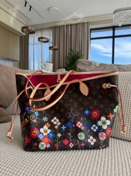 Сумка женская Neverfull Louis Vuitton Артикул BMS-142768. Вид 1