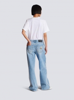Джинсы  Balmain Артикул BMS-142887. Вид 3
