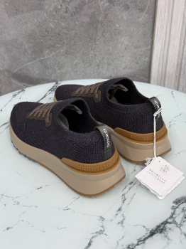 Кроссовки  Brunello Cucinelli Артикул BMS-142918. Вид 2