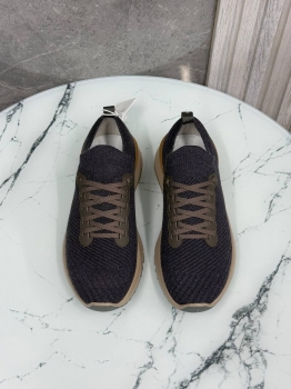 Кроссовки  Brunello Cucinelli Артикул BMS-142918. Вид 3