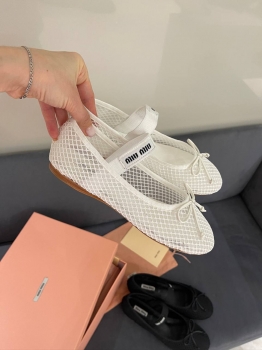 Балетки  Miu Miu Артикул BMS-142996. Вид 1