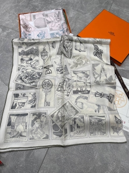 Платок Hermes Артикул BMS-143058. Вид 2