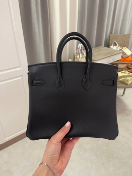 Сумка женская  Birkin , 25  Swift Leather Hermes Артикул BMS-143101. Вид 2