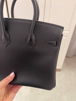 Сумка женская  Birkin , 25  Swift Leather Hermes Артикул BMS-143101. Вид 3