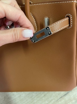 Сумка женская Birkin , 25  Swift Leather Hermes Артикул BMS-143140. Вид 2