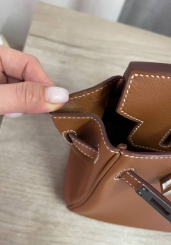 Сумка женская Birkin , 25  Swift Leather Hermes Артикул BMS-143140. Вид 5