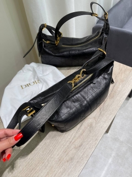  Сумка женская D-Journey из телячьей кожи с узором Flat Macrocannage Christian Dior Артикул BMS-143204. Вид 2