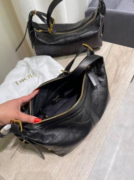  Сумка женская D-Journey из телячьей кожи с узором Flat Macrocannage Christian Dior Артикул BMS-143204. Вид 3