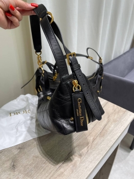  Сумка женская D-Journey из телячьей кожи с узором Flat Macrocannage Christian Dior Артикул BMS-143204. Вид 4