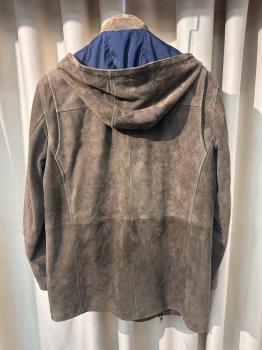 Замшевая куртка Brunello Cucinelli Артикул BMS-143235. Вид 2