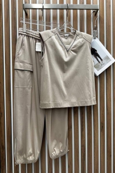 Костюм женский Brunello Cucinelli Артикул BMS-143243. Вид 1