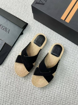 Шлепанцы  ZEGNA Артикул BMS-143255. Вид 2