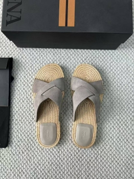 Шлепанцы  ZEGNA Артикул BMS-143254. Вид 1