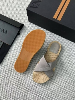 Шлепанцы  ZEGNA Артикул BMS-143254. Вид 4
