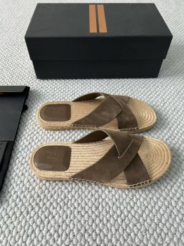 Шлепанцы  ZEGNA Артикул BMS-143252. Вид 2