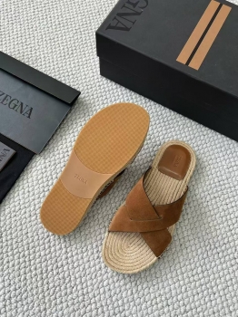Шлепанцы  ZEGNA Артикул BMS-143253. Вид 2