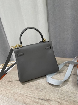 Сумка женская Kelly, 25, GHW Epsom leather  Hermes Артикул BMS-143271. Вид 3