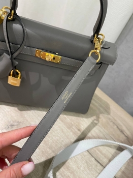 Сумка женская Kelly, 25, GHW Epsom leather  Hermes Артикул BMS-143271. Вид 4