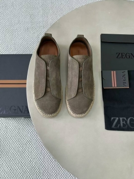 Кеды мужские ZEGNA Артикул BMS-143275. Вид 1