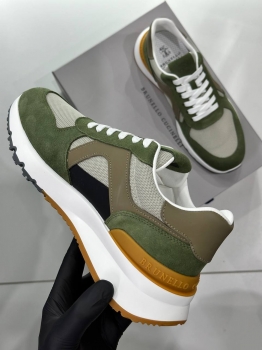Кроссовки  Brunello Cucinelli Артикул BMS-143285. Вид 3