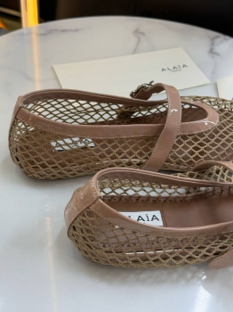 Балетки  Alaia Артикул BMS-143288. Вид 3