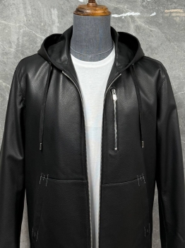  Куртка кожаная Hermes Артикул BMS-143363. Вид 2
