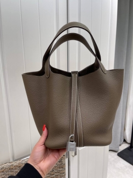 Сумка женская Picotin 22 cm Hermes Артикул BMS-143437. Вид 4