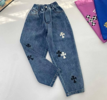 Джинсы Chrome Hearts Артикул BMS-143516. Вид 2