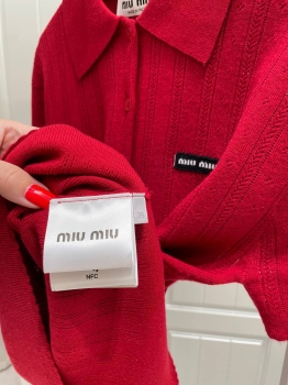 Поло Miu Miu Артикул BMS-140824. Вид 3