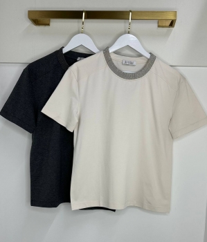 Футболка Brunello Cucinelli Артикул BMS-143660. Вид 1