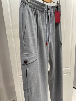 Брюки Kiton Артикул BMS-143673. Вид 3