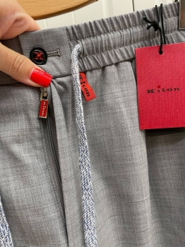 Брюки Kiton Артикул BMS-143673. Вид 4