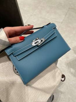 Сумка женская Kelly Pochette Hermes Артикул BMS-143780. Вид 1