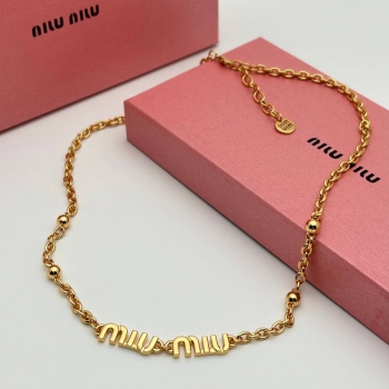 Колье Miu Miu Артикул BMS-143786. Вид 1