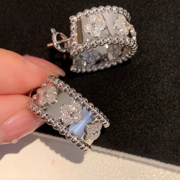 Серьги-кольца Van Cleef Артикул BMS-143893. Вид 1