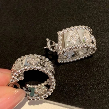 Серьги-кольца Van Cleef Артикул BMS-143893. Вид 2