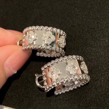 Серьги-кольца Van Cleef Артикул BMS-143893. Вид 4
