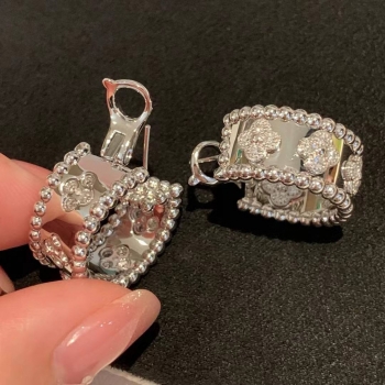 Серьги-кольца Van Cleef Артикул BMS-143893. Вид 5