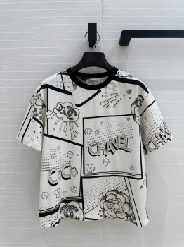 Футболка Chanel Артикул BMS-143842. Вид 1